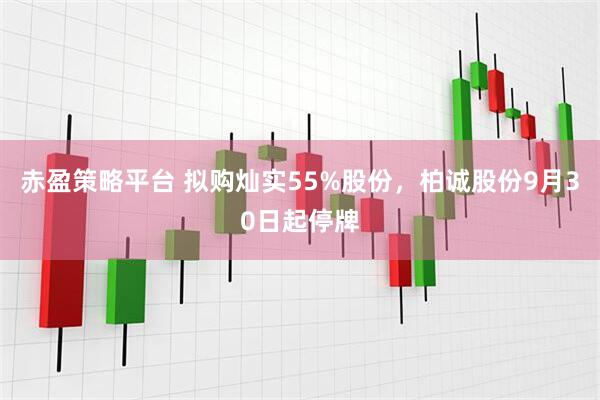 赤盈策略平台 拟购灿实55%股份，柏诚股份9月30日起停牌
